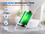 Electric Spin Scrubber Power Shower Cleaning Brush with Extendable Handle & 8 Brush Heads for V1222-G001
