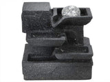 Tabletop Rockery Water Fountain Ornament for Indoor Feng Shui Home Office Table Decoration V1294-YM0901-3111200208811