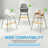 High Chair Footrest, Adjustable Height, Sturdy Frame and Smooth Polished Surface, Stable Support for V1369-AZ3-W-12239