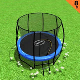 Kahuna 8 ft Trampoline Round Outdoor - Blue TRA-KAH-08-BU