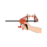 450mm Wurth Quick-Grip One Handed Bar Clamp F Clamp Hand Trigger Action Clamp V563-714662450