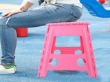 Dot Plastic Folding Stool Small Chair Advanced Portable Massage Stool 29*22*39cm V1294-YM0901-JY36235-02