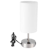 Desk Lamp Shade with USB Charging Ports for Study Bedroom Living Room Bedside Lighting V1294-YM0901-3119200145611