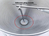 Stainless Steel Piston Funnel with Support Octopus Balls Tool for Sauce Cream Dosing Funnel V1294-YM0717-10123336