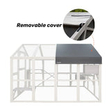 Removable Waterproof Roof Cover for Samland Large Wooden Outdoor Cat House DCT2441 V1060-DCT2441COVER