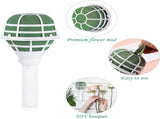 Wedding Bouquet Holder Bridal Bouquet Holders for Artificial Flowers Foam Bouquet Holder Handle for V1258-DP02-C-306