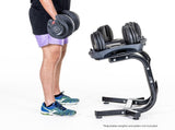 Powertrain Adjustable Dumbbells Stand Weight Plates BF3-STD
