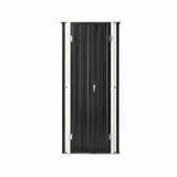 Gardeon Outdoor Storage Cabinet Garden Shed Tool Lockable Cupboard Steel Adjustable Shelves OSC-CABI-SL-BK