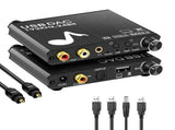 AY107 Digital to Analog Optical Fiber Analog Audio Decoder USB Sound Card Digital Audio V1263-JX-6787