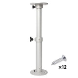 Table Pedestal Telescopic Furniture Leg 46-70cm Height Adjustable Easy Installation Detachable V985-RVTABLEPEDESTAL