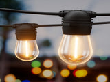 41m Solar Festoon Lights Outdoor LED String Light Christmas Party Decorations LIGHT-B-SOLAR-S14-40-WW