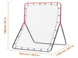 Baseball And Rebounder Net, 3 x 4.5 ft PitchBack Baseball Pitching Nest, 3-Way Baseball, V952-BQHDWDYXWGDJV7BWFV0