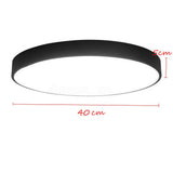 40CM LED Ceiling Light Modern Surface Mount Flush Panel Downlight Ultra-thin V201-FBA0040BL8AU
