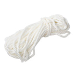 White Nylon Dock Rope 12mm Heavy Duty Marine Line for Boat Mooring V1369-AZ3-W-17243
