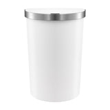 Devanti 50L Motion Sensor Bins Trash Can Kitchen Smart Rubbish Bin D-shape design White SB-50L-S48-WH