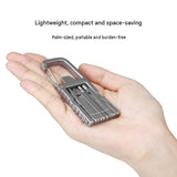 3-pack 13-in-1 Stainless Steel Multi Function Tool - SIM Card Ejector, Phone Stand, Screwdriver and V888-ELOSUNG56156-3