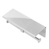 Stainless Steel Toilet Paper with Shelf Self Adhesive Punch Free Toilet Paper Shelf Roll V1294-YM0626-3112220090611