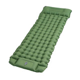 Self-inflating mattress 10cm, waterproof lightweight tear-resistant durable with foot pump for V1188-MS-325-0713