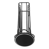 Coffee Capsule Stand 360&deg Rotation Anti Slip Thick Base Wrought Iron Capsule Pod Holder for V1294-YM0703-3118230018312