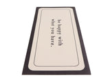 Coffee Mat Pu Leather Anti Slip Stain Resistant Waterproof Table Mat for Kitchen Countertop 30 V1294-YM0710-3113230280512
