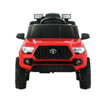 Kids Electric Ride On Car Toyota Tacoma Off Road Jeep Toy Cars Remote 12V Red RCAR-LS-TOYO-RD