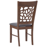 Asbel Timber Dining Chair x2 - Cocoa V656-241360