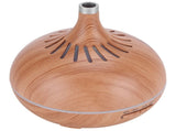 400ml Aroma Diffuser WIFI Control Wood Grain Aromatherapy Humidifier Colorful Night Light 100-240VAU V1294-YM0721-3113210018014
