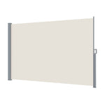 Instahut Side Awning Sun Shade Outdoor Blinds Retractable Screen 2X3M Cream AWN-B-SIDE-FC-200-CREAM