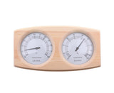 2 in 1 Sauna Room Wooden Thermometer Hygrometer Steam Temperature Humidity Meter V1263-JX-1118