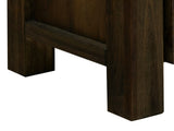 Buffet Sideboard in Chocolate Colour Constructed with Solid Acacia Wooden Frame Storage Cabinet with V43-BFT-NOW-CH