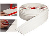 Flexible Wall Base Moulding Trim, Peel and Stick Rubber Baseboard Molding, 3.86 Inch x 16.4 Feet V1189-LWWAL-20260401-06260