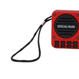 Emergency Radio Bluetooth Speaker Bluetooth 5.4 USB Portable FM Radio for Indoor Outdoor Travel V1294-YM0901-3115250071811
