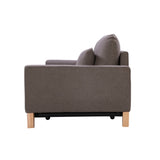 SHASA 2 Seater Pull-out Sofa bed Grey taupe V606-FURNI-SOF-T330-SHAS-GT