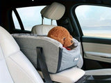 dog car seat, pet travel safety, dog comfort car seat, secure dog seat, Australian pet travel, V1106-136-GRA-96833
