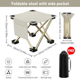 Outdoor Portable Folding Stool White V728-OBA1005006119158763
