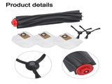 1 Set Main Roller Side Brush Dust Bags Kit Improving Air Quality For Eufy 3-in-1 E20 Robot Vacuum V1189-LWWAL-20260327-04803