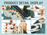 Dinosaur Electric Race Track Set - Double Loop Track, Learning & Educational Toy Kids Ages 3-7, V1192-AZ-W-10119