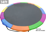 Replacement Trampoline Pad Reinforced Outdoor Round Spring Cover 14ft TRP-PAD-RBOW-14