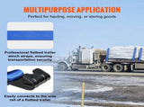 Winch Straps, 10.2 cm x 9.1 m, 2.7T Load Capacity, 8.2T Breaking Strength, Truck Straps with Flat V952-PGJPDLS4INCH3LGJKV0
