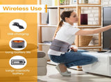 Far Infrared Hot Compress Waist Support Belt, Wireless USB Charging Vibration Massager Belt for V1265-AU-144-HUI