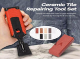 DIY Manual Floor Furniture Repair Kit, New Laminate Hardwood Floor Repair Kit Scratch Cracks Repair V1192-AZ-W-11793