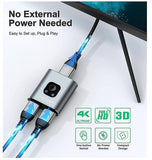 4K 60Hz HDMI Switch Bi-Directional 2 In 1 Out / 1 In 2 Out V1263-JX-3363