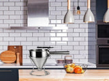Stainless Steel Piston with Stand Kitchen Baking Batter Dispenser Sauce Cream Dosing V1294-YM0718-10131142