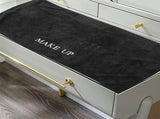 Soft Black Vanity Mat Non- Desk Protector Stain-Resistant for Home and Office Use V1370-AZ4-20608