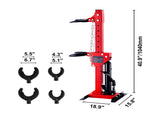 Strut Spring Compressor, 4.5 Ton/9920 LBS Hydraulic Jack Capacity, 1 Ton Rated Compression Force, V952-ZXJZDHCZQJTYYH9F2V0