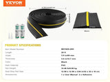 Garage Threshold Seal Strip, 20 FT Universal Garage Floor Seal Strip with Adhesive, Garage V952-MFTDT1J20FT0L3EIMV0