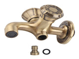 G1/2 Wall Mounted Laundry Bathroom Washing Machine Water Faucet Hot and Cold Water Tap V1294-YM0718-3112200148411