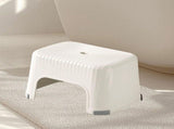 Plastic Stool Small Step Stool for Adults Bathroom Stepping Stool Non Slip Thickened Low Stool for V1366-AZ2-W-13007