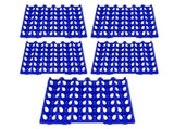 5PCS Plastic Egg Flats 30 Cell Egg Crates Holder Tray for Storage Transportation Home Farm V1294-YM0714-3111210360712