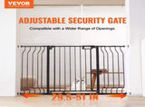 Baby Gate, 749-1346 mm Extra Wide, 762 mm High, Dog Gate for Stairs Doorways and House, Easy Step V952-LGXCWZLHS305EYXEKV0